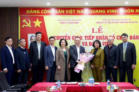 Lễ chuyển giao Đảng bộ Công ty HUD1 về Quận ủy Thanh Xuân